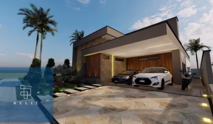 Casa com 3 suítes à venda, 243m² - Condomínio Alphaville - Estuda Permuta