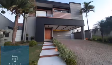 Casa com 4 suítes à venda, 400m² no condomínio Alphaville, Sorocaba/SP