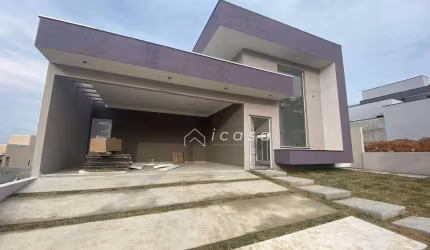 Casa com 3 dormitórios à venda, 150 m² por R$ 954.000,00 - Condomínio Terras do Vale - Caçapava/SP