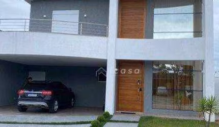 Sobrado com 3 dormitórios à venda, 277 m² por R$ 1.550.000,00 - Condomínio Terras do Vale - Caçapava/SP