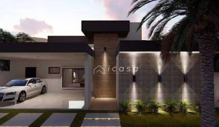 Casa com 3 dormitórios à venda, 250 m² por R$ 1.330.000,00 - Condomínio Residencial Ecopark Bourbon - Caçapava/SP