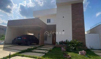 Sobrado com 3 dormitórios à venda, 205 m² por R$ 1.380.000,00 - Condomínio Terras do Vale - Caçapava/SP