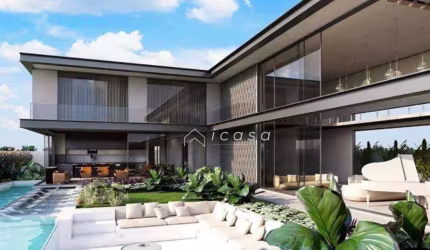 Sobrado com 5 dormitórios à venda, 785 m² por R$ 16.500.000,00 - Condomínio Chácara Serimbura - São José dos Campos/SP