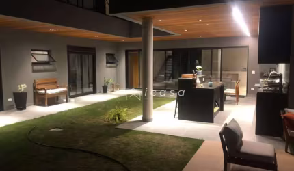 Sobrado com 3 dormitórios à venda, 310 m² por R$ 3.500.000,00 - Condomínio Residencial Colinas do Paratehy - São José dos Campos/SP