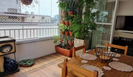 Apartamento com 2 dormitórios à venda, 81 m² por R$ 800.000,00 - Jardim Aquarius - São José dos Campos/SP