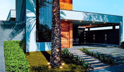 Sobrado com 3 dormitórios à venda, 26219 m² por R$ 1.250.000,00 - Condomínio Cataguá Way Sul - Taubaté/SP
