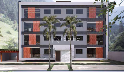 Apartamento com 1 dormitório à venda, 56 m² por R$ 460.453 - Indaiá - Caraguatatuba/SP