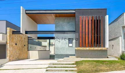 Casa com 3 dormitórios à venda, 150 m² por R$ 1.250.000,00 - Condomínio Terras do Vale - Caçapava/SP