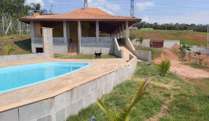 Chácara com 3 dormitórios para alugar, 2500 m² por R$ 3.060,00/mês - Jardim das Palmeiras - Caçapava/SP