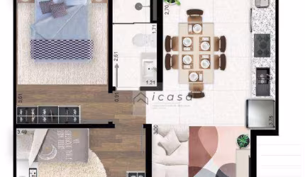 Casa com 2 dormitórios à venda, 47 m² por R$ 339.701,99 - Bananal - Paraty/RJ