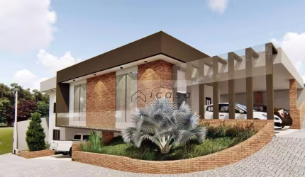 Sobrado com 4 dormitórios à venda, 320 m² por R$ 1.480.000,00 - Condomínio Residencial Mantiqueira - São José dos Campos/SP