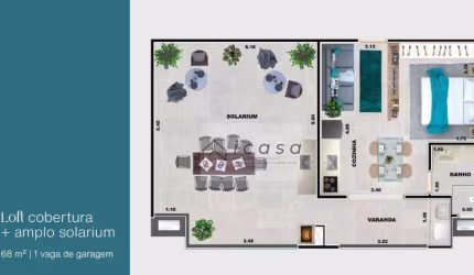 Loft com 1 dormitório à venda, 68 m² por R$ 689.000,00 - Praia Grande - Ubatuba/SP