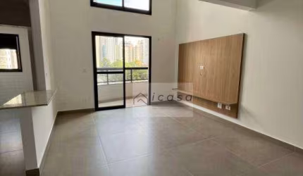 Loft com 1 dormitório, 78 m² - venda por R$ 999.000,00 ou aluguel por R$ 5.253,01/mês - Jardim Aquarius - São José dos Campos/SP