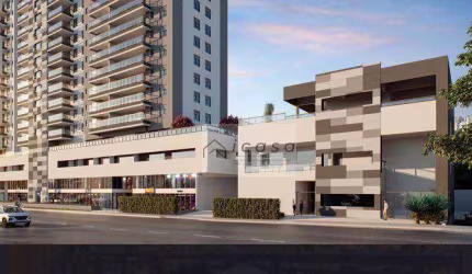 Apartamento com 1 dormitório à venda, 45 m² por R$ 555.000,00 - Jardim Aquarius - São José dos Campos/SP