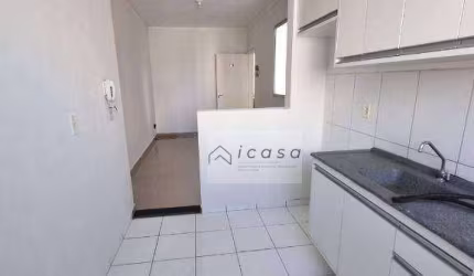 Apartamento com 2 dormitórios para alugar, 45 m² por R$ 1.690,00/mês - Vila São José - Taubaté/SP