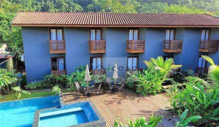 Pousada com 19 dormitórios à venda, 1100 m² por R$ 9.000.000,00 - Paúba - São Sebastião/SP