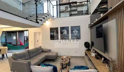 Sobrado com 3 dormitórios para alugar, 310 m² por R$ 13.065,00/mês - Residencial OuroVille - Taubaté/SP