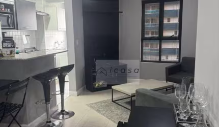 Apartamento com 1 dormitório à venda, 52 m² por R$ 580.000,00 - Parque Residencial Aquarius - São José dos Campos/SP