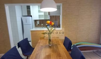 Apartamento com 2 dormitórios à venda, 61 m² por R$ 478.000,00 - Balneário Cidade Atlântica - Guarujá/SP