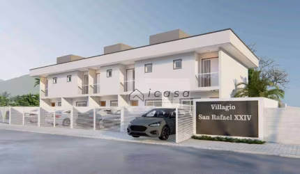 Sobrado com 2 dormitórios à venda, 70 m² por R$ 369.000,00 - Massaguaçu - Caraguatatuba/SP