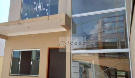 Sobrado com 3 dormitórios à venda, 70 m² por R$ 426.000,00 - Residencial Borda Do Campo - Caçapava/SP