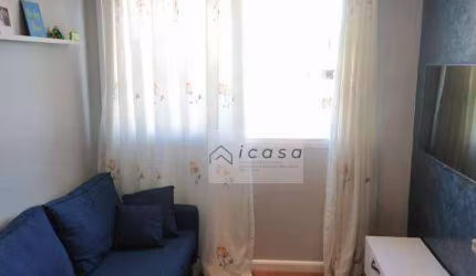 Apartamento com 2 dormitórios à venda, 48 m² por R$ 375.000,00 - Jardim Satélite - São José dos Campos/SP
