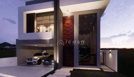 Sobrado com 3 dormitórios à venda, 230 m² por R$ 1.500.000,00 - Condomínio Santa Mônica - Caçapava/SP