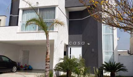 Sobrado com 4 dormitórios à venda, 220 m² por R$ 1.400.000,00 - Condomínio Terras do Vale - Caçapava/SP
