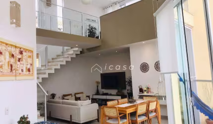 Sobrado com 4 dormitórios à venda, 276 m² por R$ 1.600.000,00 - Condomínio Floradas do Paratey - São José dos Campos/SP