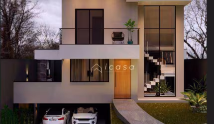 Sobrado com 4 dormitórios à venda, 246 m² por R$ 1.275.000,00 - Condomínio Residencial Mantiqueira - São José dos Campos/SP