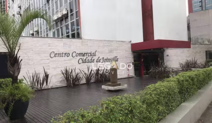 Sala + 1 Vaga de Garabem à venda, 41 m² por R$ 198.000 - Centro - Joinville/SC