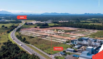 Terreno Industrial à venda, 2000 m² a partir de R$ 1.000.000 - Rainha - Araquari/SC