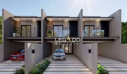 Casa com 3 dormitórios à venda, 136 m² por R$ 635.000,00 - Guanabara - Joinville/SC
