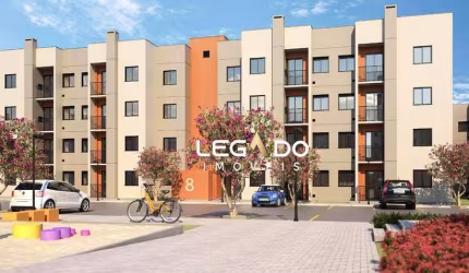 Apartamento com 2 dormitórios à venda, 48 m² por R$ 266.543,00 - Paranaguamirim - Joinville/SC