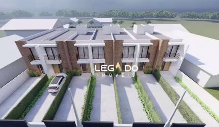 Casa com 2 dormitórios à venda, 96 m² por R$ 646.350,77 - Boa Vista - Joinville/SC