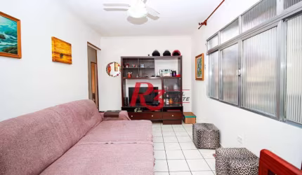 Apartamento com 3 dormitórios à venda, 84 m² por R$ 450.000,00 - Aparecida - Santos/SP