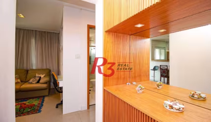 Apartamento à venda, 58 m² por R$ 587.000,00 - Boqueirão - Santos/SP
