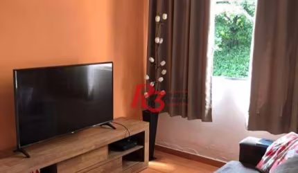 Apartamento com 2 dormitórios à venda, 67 m²  - Saboó - Santos/SP