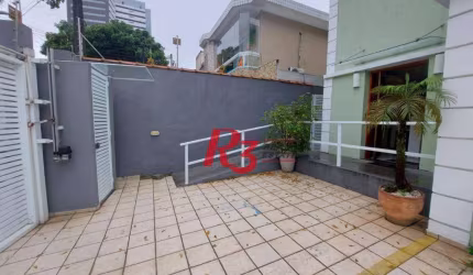 Casa com 9 dormitórios à venda, 300 m² - Vila Belmiro - Santos/SP