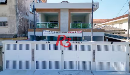 Sobrado com 3 dormitórios à venda, 115 m² por R$ 830.000,00 - Marapé - Santos/SP