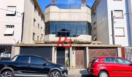 Sobrado com 5 dormitórios à venda, 258 m² - Embaré - Santos/SP
