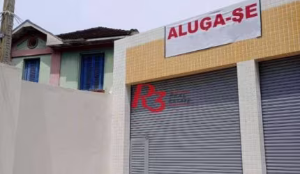 Loja para alugar, 322 m² por R$ 22.000,00/mês - Marapé - Santos/SP