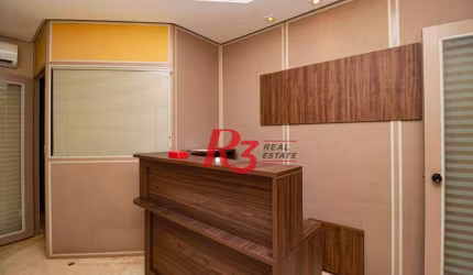 Sala para alugar, 134 m² por R$ 5.000,02/mês - Campo Grande - Santos/SP