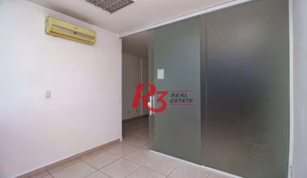Sala para alugar, 90 m² por R$ 3.600,00/mês - Centro - Santos/SP