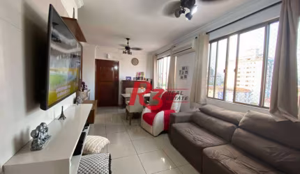Apartamento à venda, 80 m² por R$ 550.000,00 - Aparecida - Santos/SP