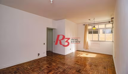 Apartamento com 2 dormitórios à venda, 115 m² por R$ 540.000,00 - Boqueirão - Santos/SP