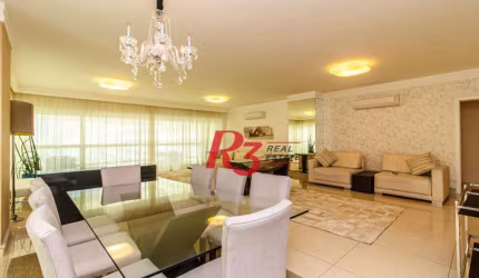 Apartamento, 360 m² - venda por R$ 5.500.000,00 ou aluguel por R$ 32.110,00/mês - Gonzaga - Santos/SP