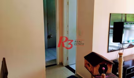 Apartamento com 2 dormitórios à venda, 55 m² por R$ 300.000,00 - Morro de Nova Cintra - Santos/SP