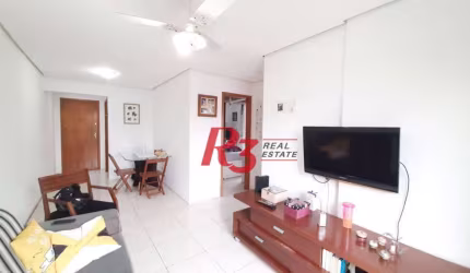 Apartamento a venda, 2 dorm, 75 m², 1 vaga, Aparecida, Santos SP