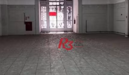 Loja para alugar, 1600 m² por R$ 46.500,00/mês - Centro - Santos/SP